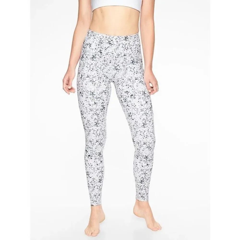 ✨Athleta Women Sandstone Stash Pocket Salutation Sz XS Tight Powervita✨
